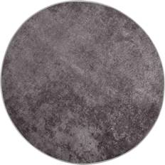 Gris - Rond Tapis vidaXL 337963 Gris 120cm