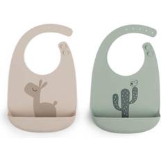 Done by Deer Silicone Bib Lalee 2-pack