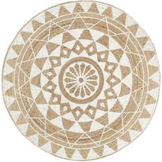 vidaXL 133696 Hvid, Brun 120cm