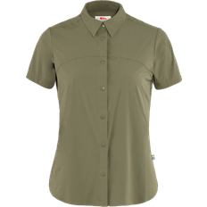 Polyamide - Women Shirts Fjällräven High Coast Lite Shirt SS W - Green