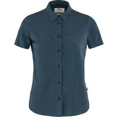 Polyamid Hemden Fjällräven High Coast Lite Shirt SS W - Navy