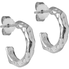 ENAMEL Copenhagen Hali Hoops - Silver