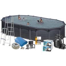 Swim & Fun Basic Pool Oval 7.3x3.75x1.32m