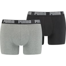 Puma Unterhosen Puma Basic Boxer 2-pack - Black/Grey