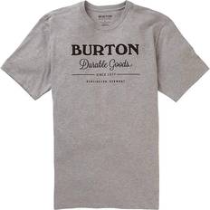 Burton MB Durable Goods Short Sleeve T-shirt Unisex - Grey Heather