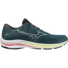 46 ⅓ - Herren Laufschuhe Mizuno Wave Rider 25 M - Smoke Blue/White/Neo Lime