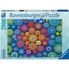 Pussel Ravensburger Rainbow Mandala 2000 Pieces