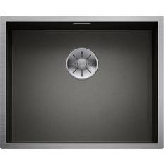 Blanco Wastafel Zerox 500-U DonkerSteel 54cm 44cm
