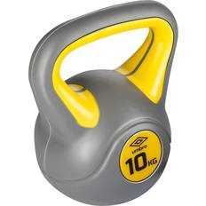 Umbro Kettlebell 10kg poids d'entrée homme débutant poids en plastique gris