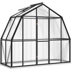 Polycarbonat Freistehende Gewächshäuser vidaXL 317824 3.3m² Aluminium Polykarbonat