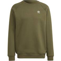 adidas Adicolor Essentials Trefoil Crewneck Sweatshirt - Focus Olive