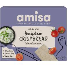 Amisa Organic Gluten Free Buckwheat Crispbread 120g