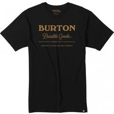 Burton Herren T-Shirts Burton Durable Goods Short Sleeve T-shirt - True Black