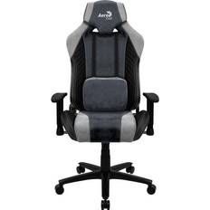 AeroCool Baron AeroSuede Universal Gaming Chair - Steel Blue