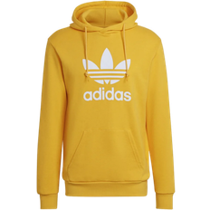 adidas Adicolor Classics Trefoil Hoodie - Active Gold/White