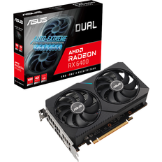 Oui Cartes Graphiques ASUS Dual Radeon RX 6400 4 Go GDDR6 4.0 HDMI DisplayPort