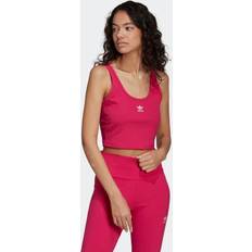 Adidas Adicolor Essential Rib Tank Top - Real Magenta