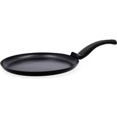 Sartenes para Crepes y Pancakes Quid Crepera Redonda Aluminio Estampado 28 cm Negro Hydra 28 cm