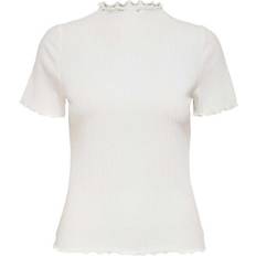 Only Highneck Top Jrs Beige - Female