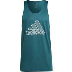 Fitness - Grøn - Herre Toppe adidas Training Muscle Tank Top Men - Legacy Teal