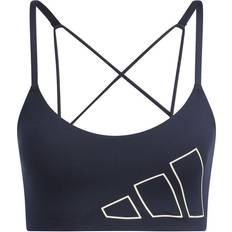 adidas Aeroreact Training Logo Bra - Legend Ink/Wonder White