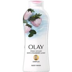 Olay Fresh Outlast Body Wash White Strawberry & Mint 22fl oz