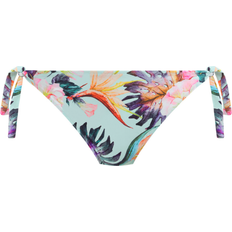 Multicoloured Bikini Bottoms Fantasie Paradiso Tie Side Bikini Brief - Soft Mint