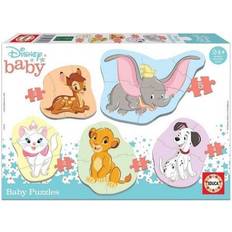 2 Klassiske puslespil Educa Baby Puzzles Disney Animals 2 19 Pieces