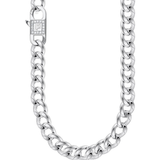 Thomas Sabo Links Necklace - Silver/Transparent