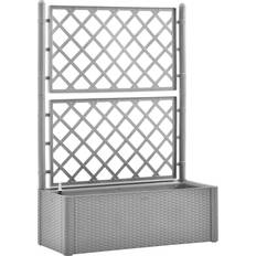 vidaXL Cultivation Box with Trellis 16.929x39.37x55.906"