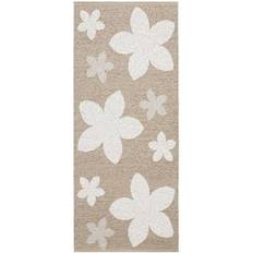 Horredsmattan Flower Beige 70x400cm