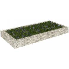 vidaXL Planting Raised Gabion Krukke