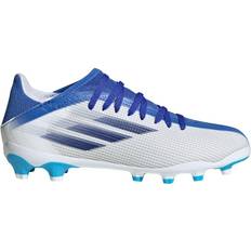 Chaussures Enfant Adidas Junior X Speedflow.3 MG - Cloud White/Legacy Indigo/Hi-Res Blue