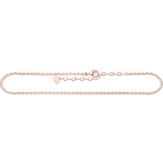 Thomas Sabo Charm Club Anklet - Rose Gold