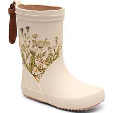 EVA Gummistøvler Børnesko bisgaard x Red Barnet Wellies - Beige Flowers