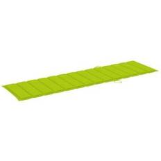 vidaXL Longue - Vert Vif Coussin de chaise Vert (200x50cm)