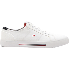 Tommy Hilfiger Core Corporate Leather Vulc Ybr - Valkoinen