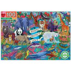 Eeboo 100 Eeboo Planet Earth 100 Pieces