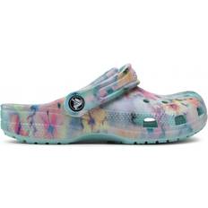 Femme - Multicolore Chaussons d'Extérieur Crocs Classic Dream - Pure Water/Multi1