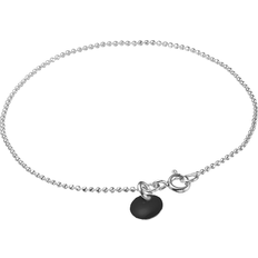 ENAMEL Copenhagen Ball Chain Bracelet - Silver/Black