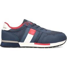 Polyurethaan Sneakers Tommy Hilfiger Boy's Mixed Texture Lace Up - Navy Blue