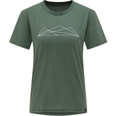 Haglöfs Camp Tee Women - Fjell Green Graphic