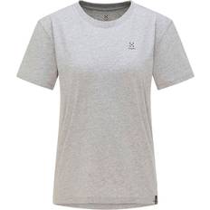 Haglöfs Camp Tee Women - Grey Melange Solid