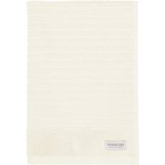 Svanefors Lea Badehåndklæde Hvid, Beige (140x70cm)