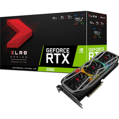 12 GB - GeForce RTX 3080 Graphics Cards PNY GeForce RTX 3080 XLR8 Gaming Revel Epic-X Triple Fan LHR HDMI 3xDP 12GB