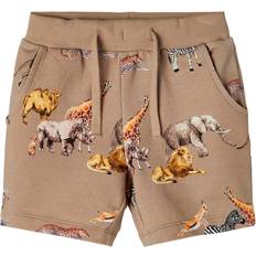 Name It Helmer Sweat Shorts - Weathered Teak