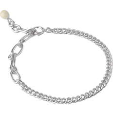 ENAMEL Copenhagen Adelia Bracelet - Silver/White