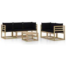 vidaXL 3065155 Lounge-Set, 1 Tisch einschl. 5 Sofas