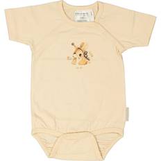 Geggamoja Stella Bambu Body Kort Arm - Puder (20992215)