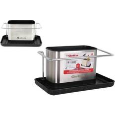 Quttin - Organizador De Limpieza Cocina En Acero Inoxidable 20 x 11-10 cm Porta Utensilios